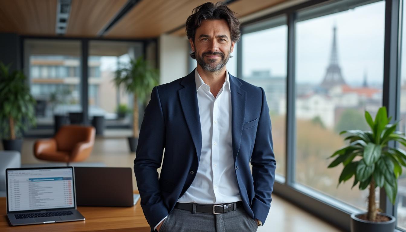 d&eacute;couvrez qui est thomas sabatier, le compagnon d'audrey lamy et entrepreneur &agrave; succ&egrave;s, entre vie personnelle et carri&egrave;re prometteuse.