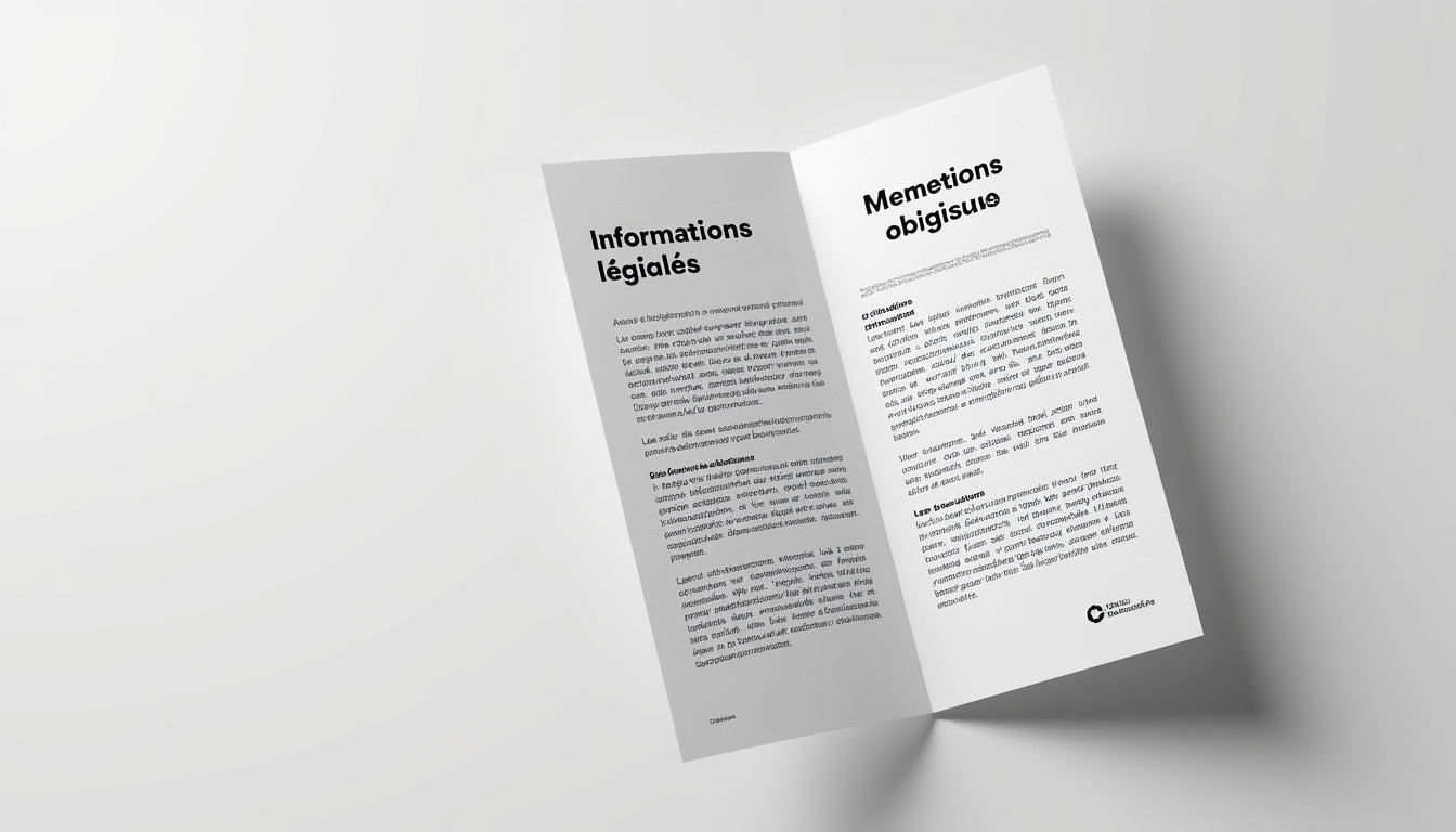 d&eacute;couvrez des exemples concrets de mentions l&eacute;gales &agrave; inclure sur vos flyers et les obligations l&eacute;gales &agrave; respecter pour &ecirc;tre en conformit&eacute; avec la loi.