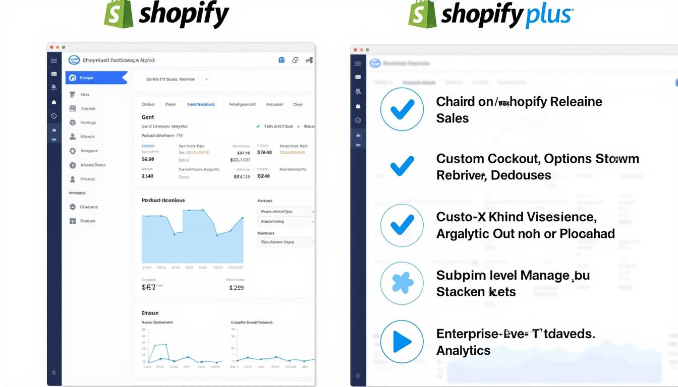 découvrez la comparaison complète entre shopify et shopify plus : tarifs, fonctionnalités principales et avantages pour choisir la solution e-commerce adaptée à votre entreprise.