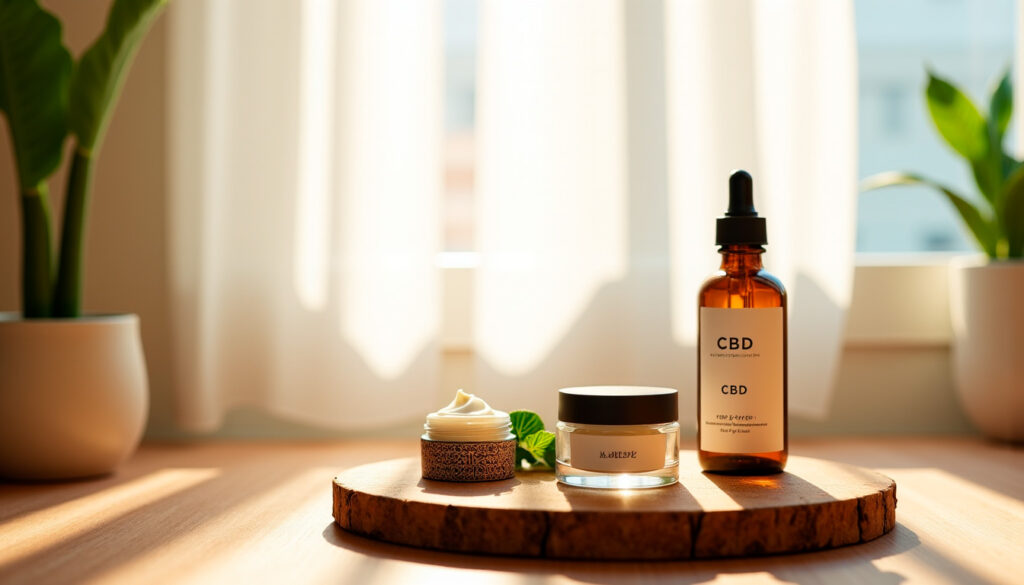 Illustration : le cbd est également intégré dans des crèmes, — tout savoir sur le cbd : origines, bienfaits et légalité