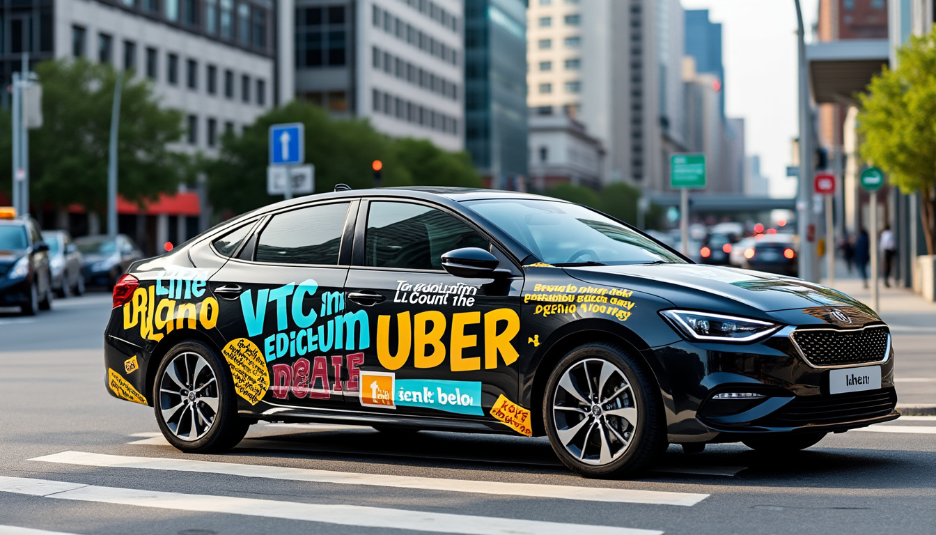 découvrez comment les chauffeurs vtc uber peuvent gagner de l'argent grâce à la publicité sur voiture : principe, rémunération et démarches expliqués.